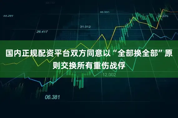 国内正规配资平台双方同意以“全部换全部”原则交换所有重伤战俘